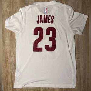 Adidas Lebron James #23 Official TShirt Cleveland Cavaliers Size M
